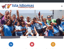 Tablet Screenshot of islaidiomas.com